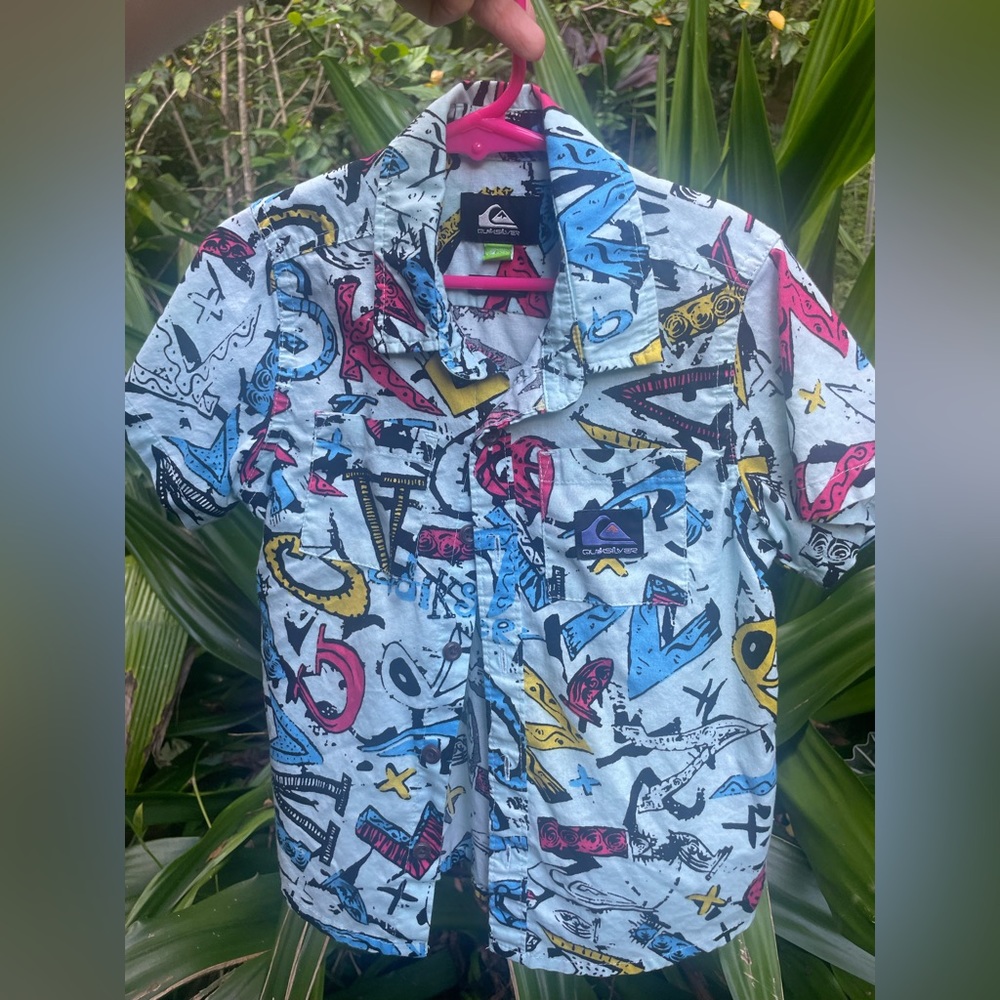 Quicksilver button up - Picture 2 of 2